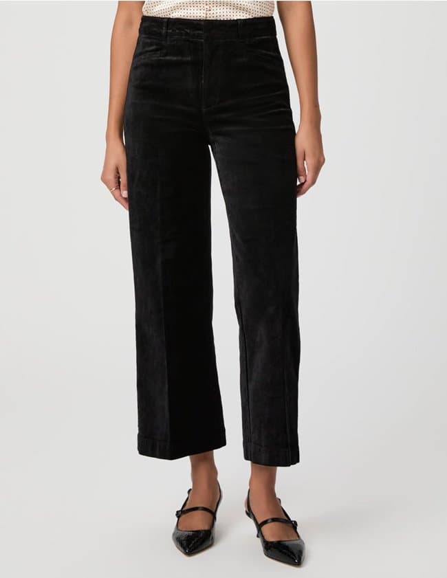 Paige Jeans anessa trouser - black back