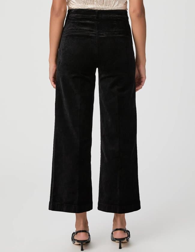 Paige Jeans anessa trouser - black model