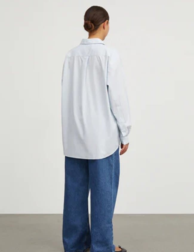 SKALL Studio edgar shirt - light blue detail