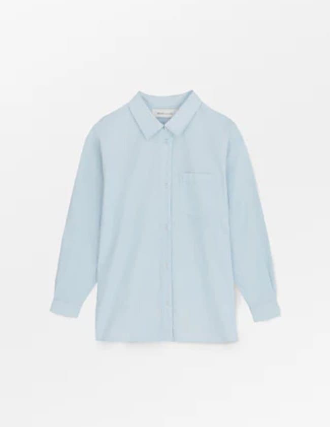 SKALL Studio edgar shirt - light blue back