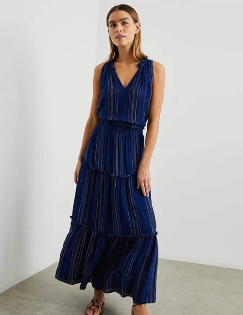 Designer Dresses on Sale Feather Stitch