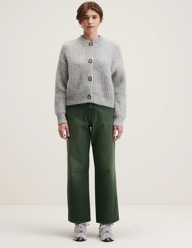 Bellerose Adyka cardigan light grey