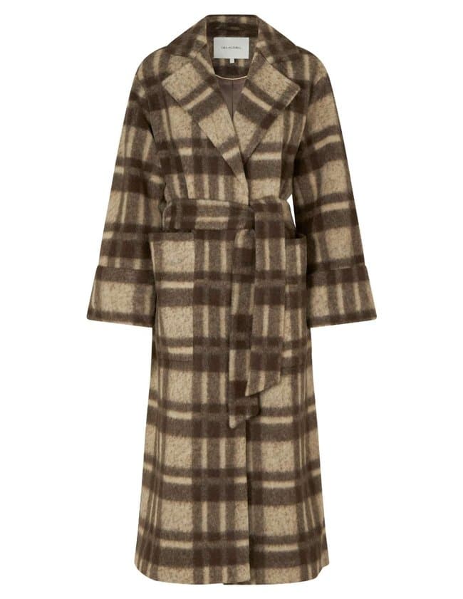Dea Kudibal clorissadea coat - beaver check back