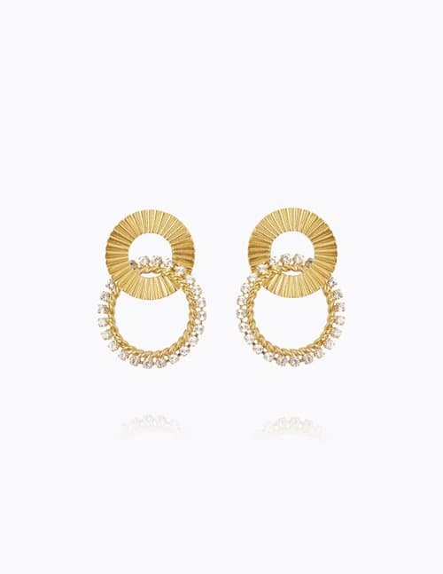 Caroline Svedbom gianna earrings - gold