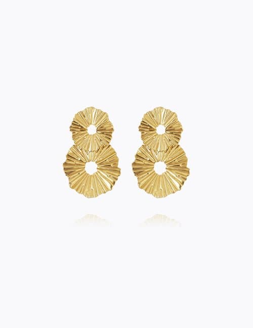 Caroline Svedbom vassia earrings - gold