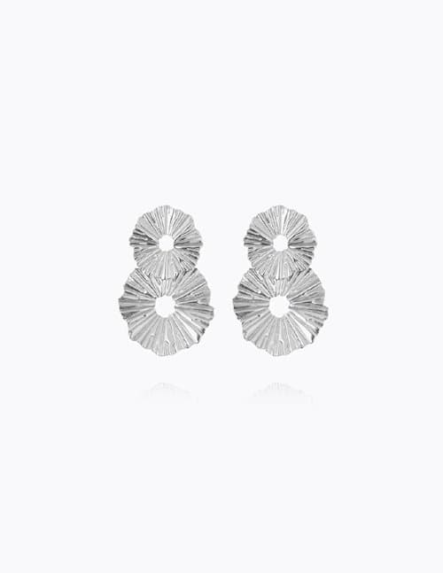 Caroline Svedbom vassia earrings - rhodium
