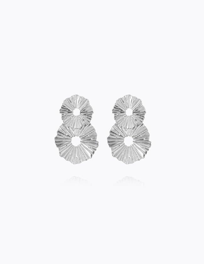 Caroline Svedbom vassia earrings - rhodium