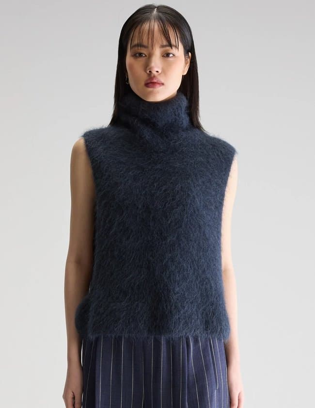Bellerose daren tank top - navy