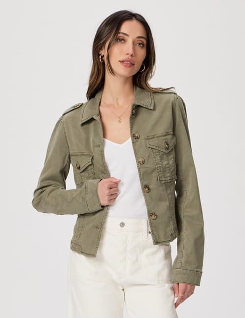 Paige Jeans pacey jacket - green