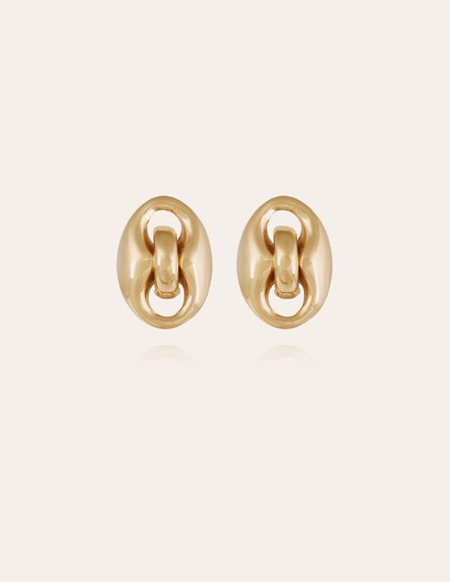 Gas Bijoux cophea stud earrings - gold