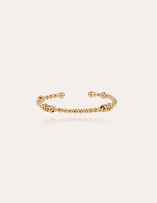 Gas Bijoux torsade bangle bracelet - gold