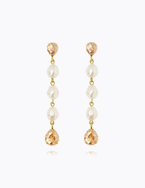Caroline Svedbom paloma earrings - gold