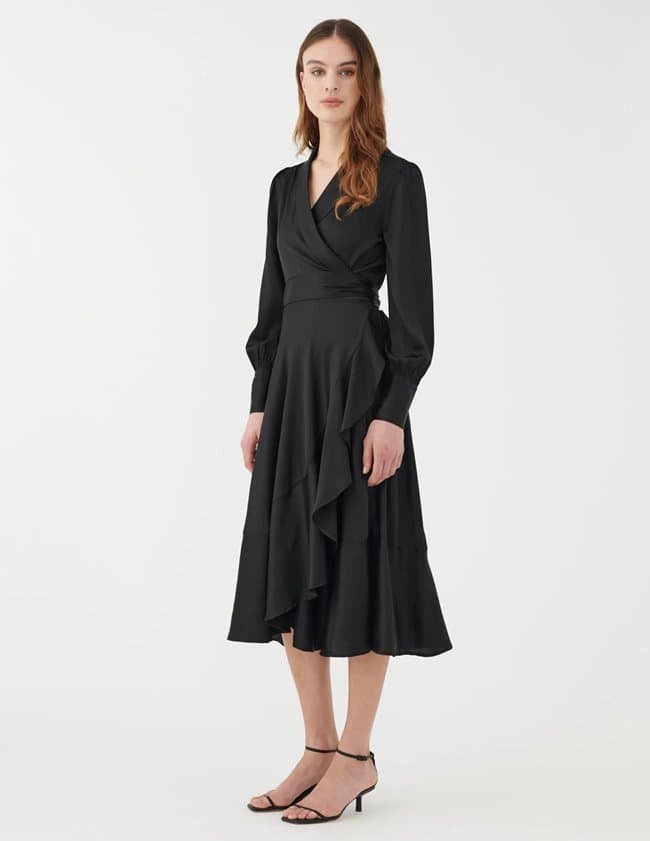 Dea Kudibal vitahdea silk dress - black detail