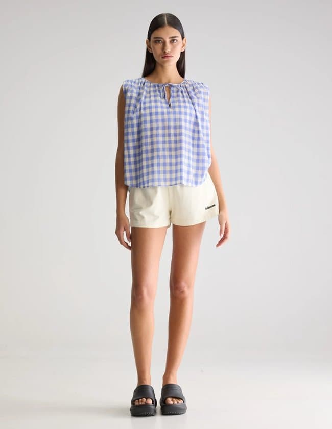 Bellerose halison blouse - check b model