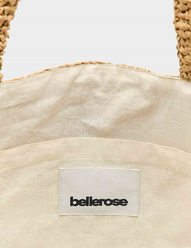Bellerose itop bag - natural detail