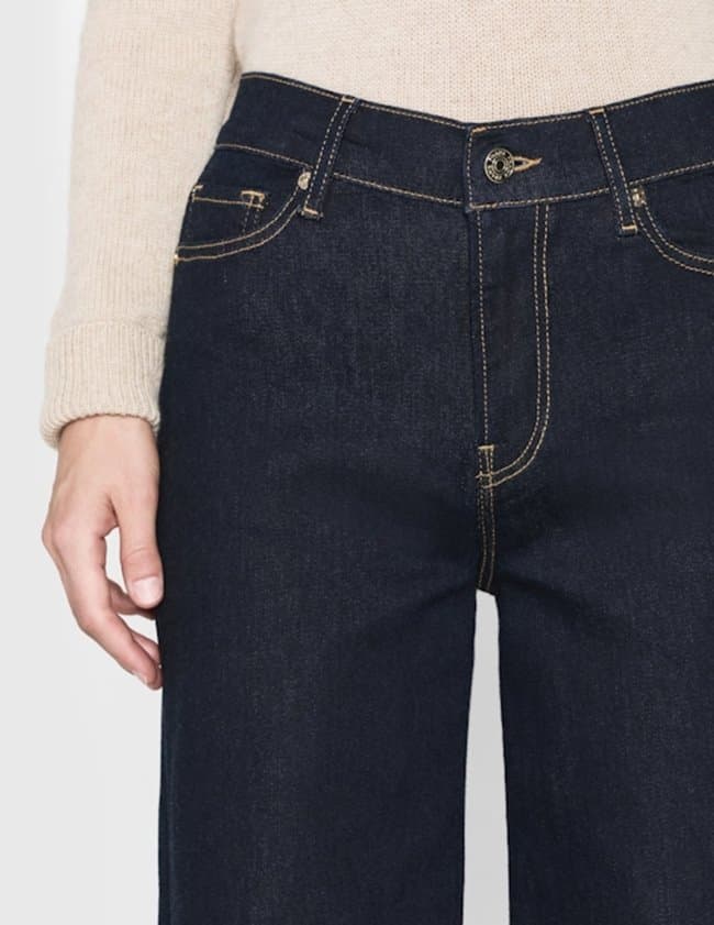 Frame Jeans le slim palazzo jean - stargirl detail