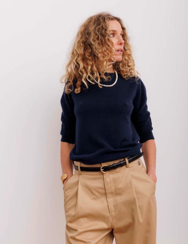 Beta Studios lady jumper - navy model