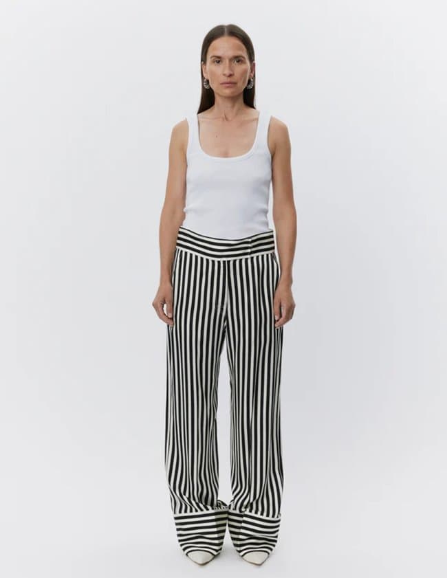 Day Birger et Mikkelsen gabin trousers - stripes
