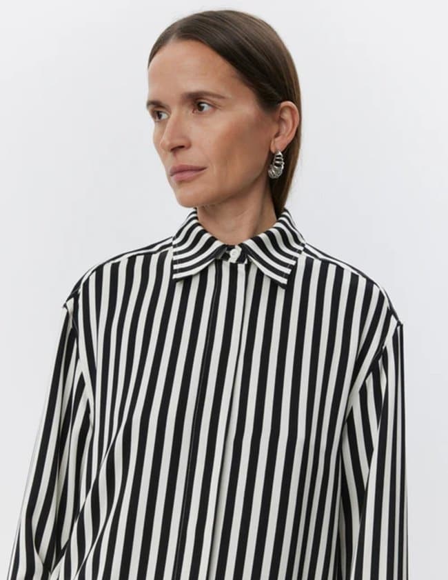 Day Birger et Mikkelsen lea shirt - stripes model