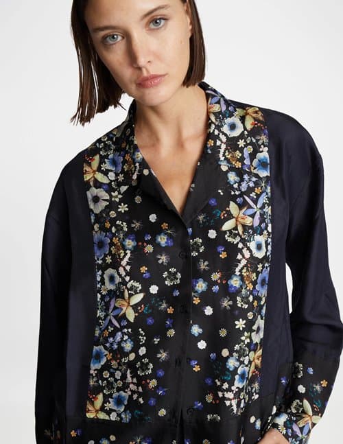Munthe faiza blouse - navy