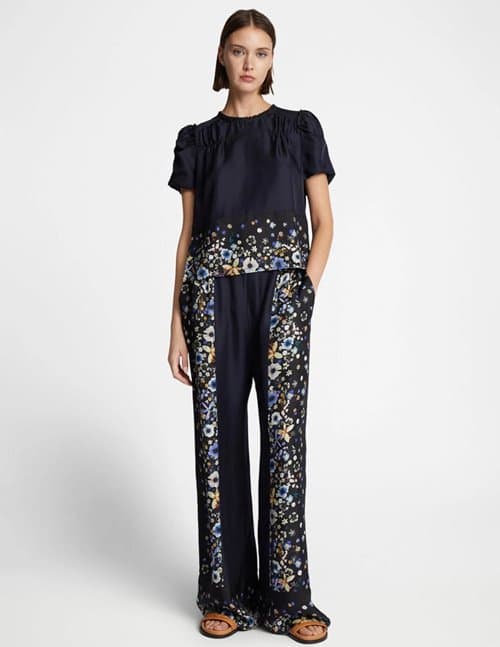 Munthe fabert trousers - navy