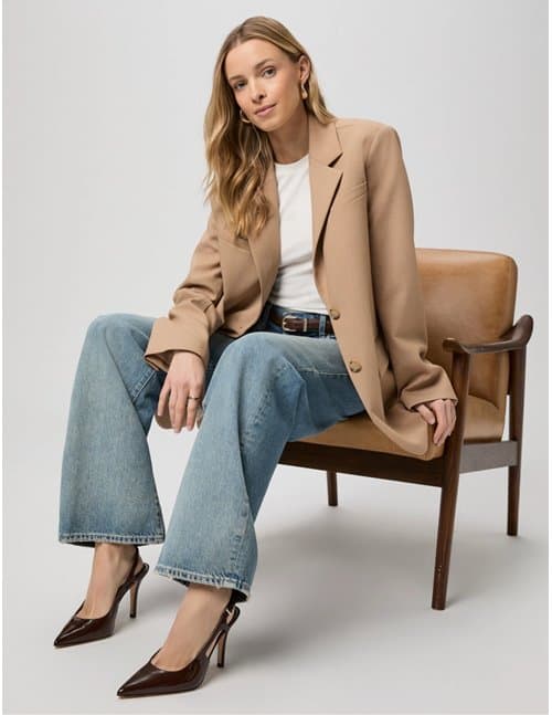 Paige Jeans sarto blazer - camel