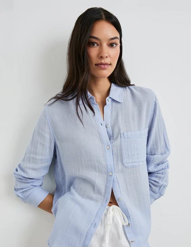 Rails ellis shirt - bluebell