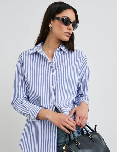 Rails elsa shirt - mariner stripe