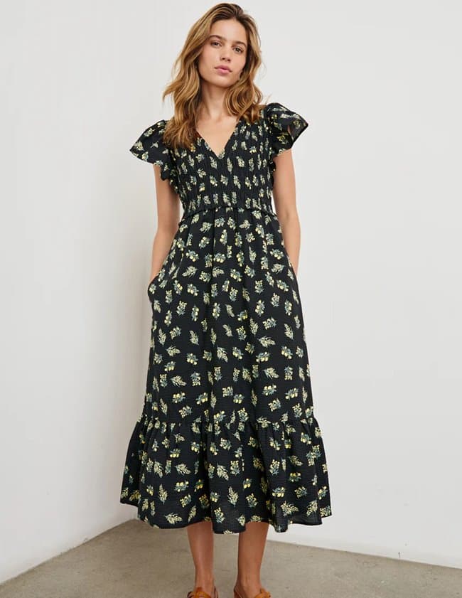 Rails clementine dress - amaryllis