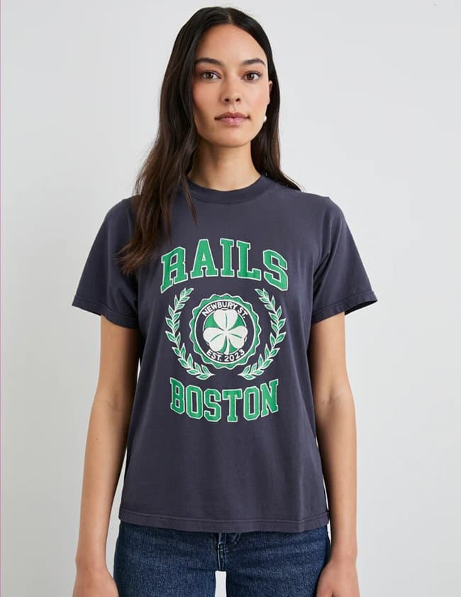 Rails boyfriend tee - boston