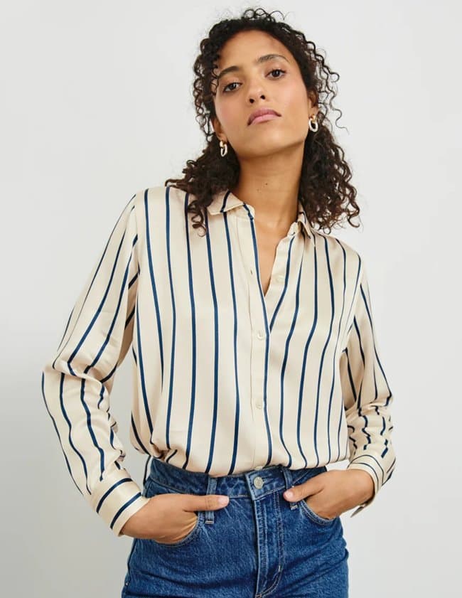 Rails maria shirt - ceramic stripe