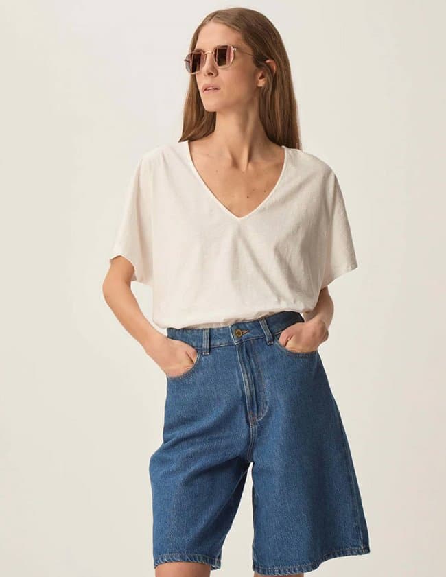 Des Petits Hauts zaeline tee - ecru