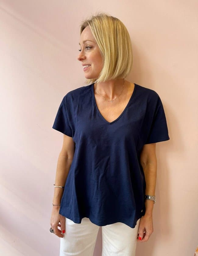 Des Petits Hauts zaeline tee - indigo