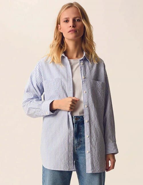 Des Petits Hauts vilmette shirt - blue