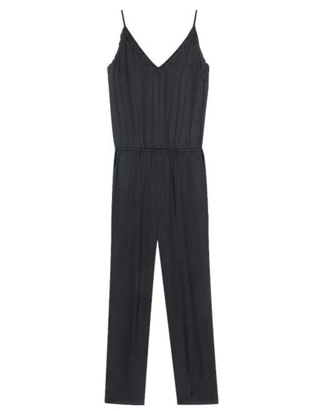 Swildens vapore jumpsuit - black detail