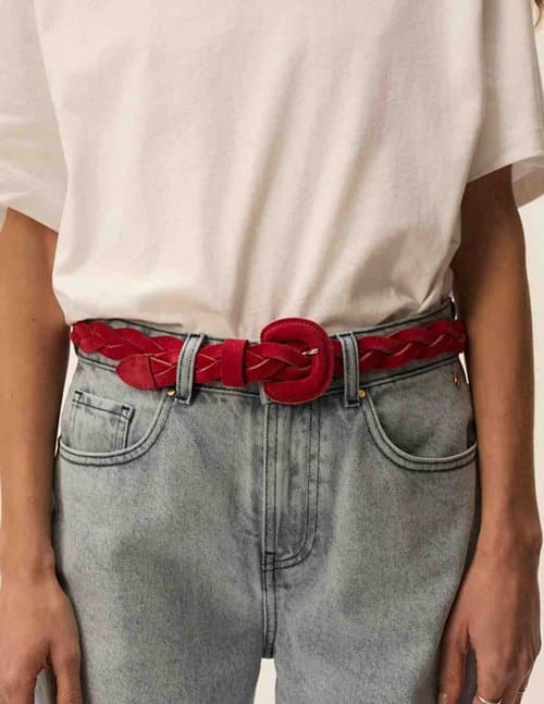 Des Petits Hauts pigna belt - cerise