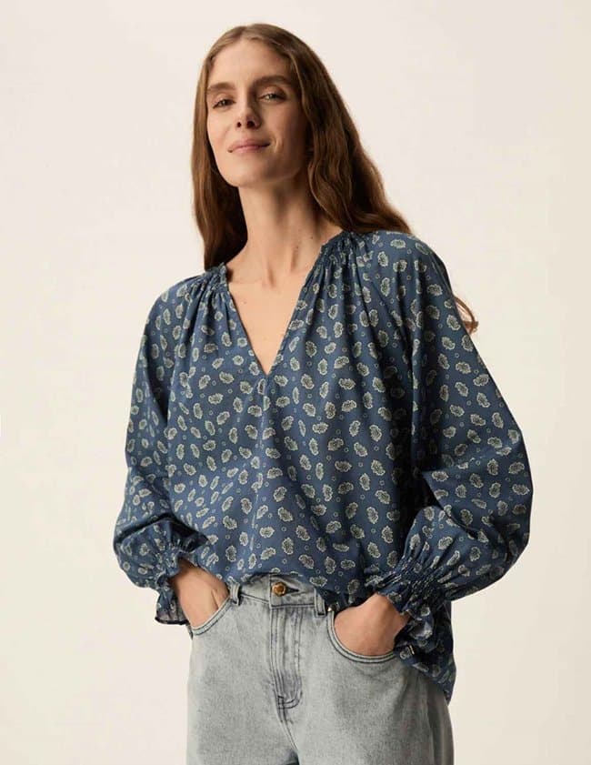 Des Petits Hauts thibo blouse - blue