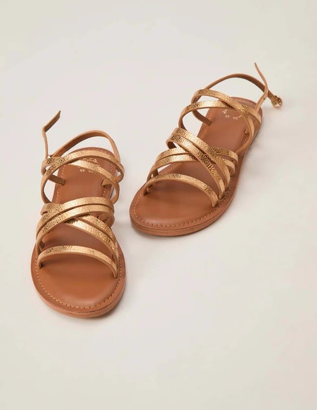 Des Petits Hauts leena sandal - gold