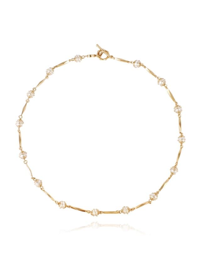 Gas Bijoux perla necklace - pearl