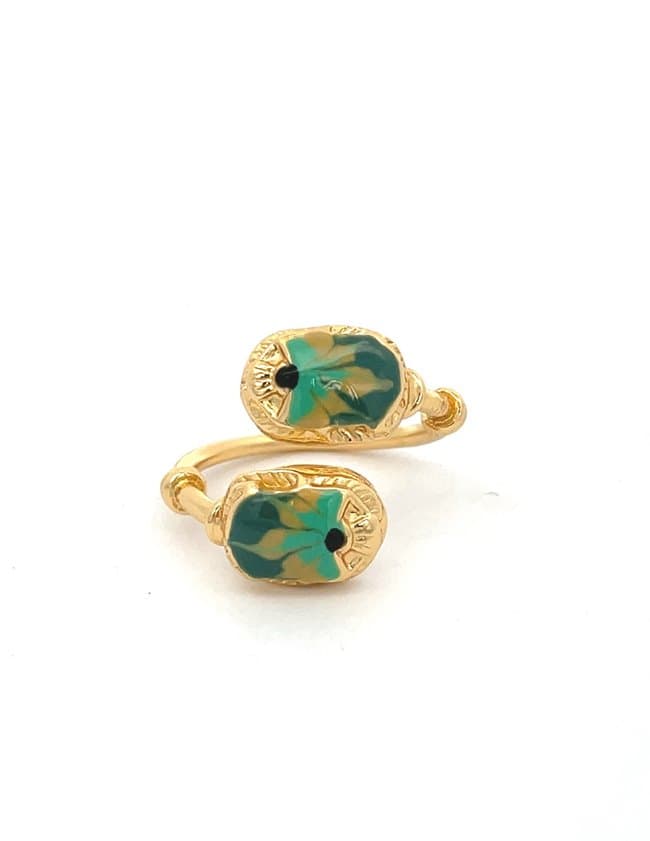 Gas Bijoux duality ring - green