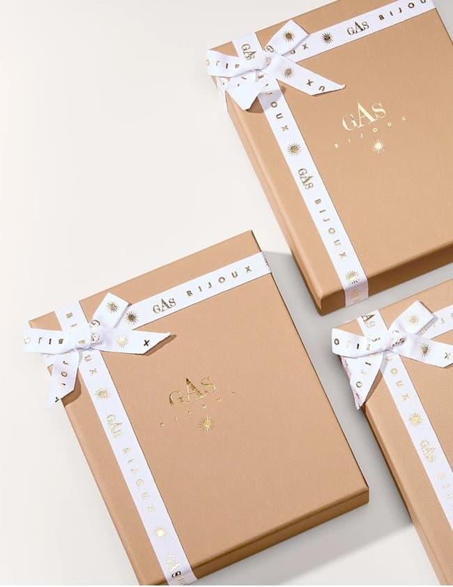 Gas Bijoux scaramouche earrings - green back