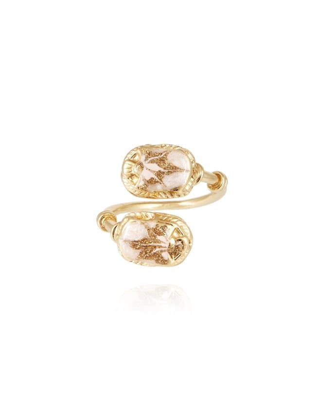 Gas Bijoux duality ring - white