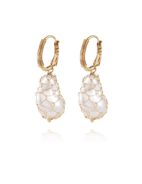 Gas Bijoux tao earring - pearl