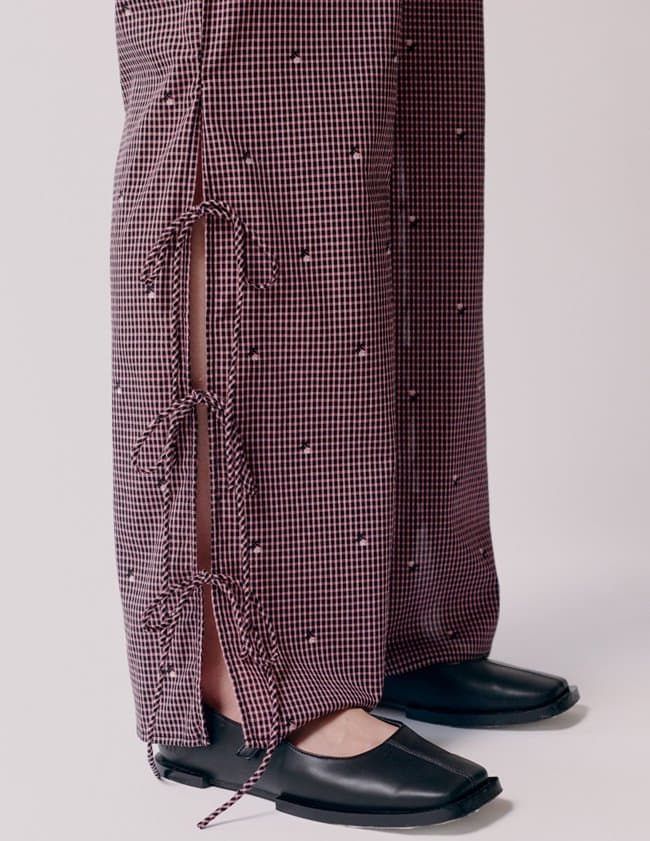 Hofmann Copenhagen mila trousers - begonia pink back