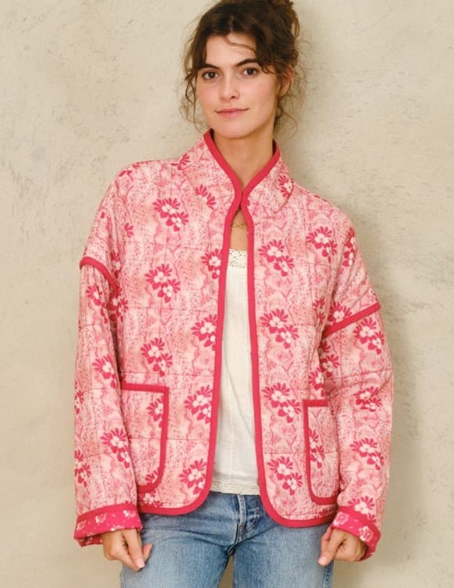 M.A.B.E APPAREL lana jacket - red