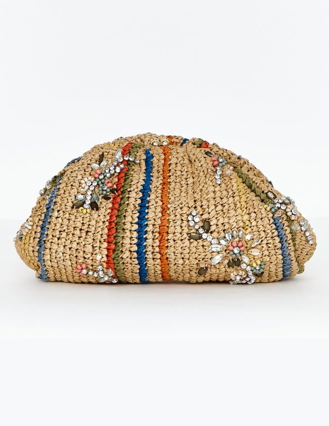 M.A.B.E APPAREL alora clutch - multi