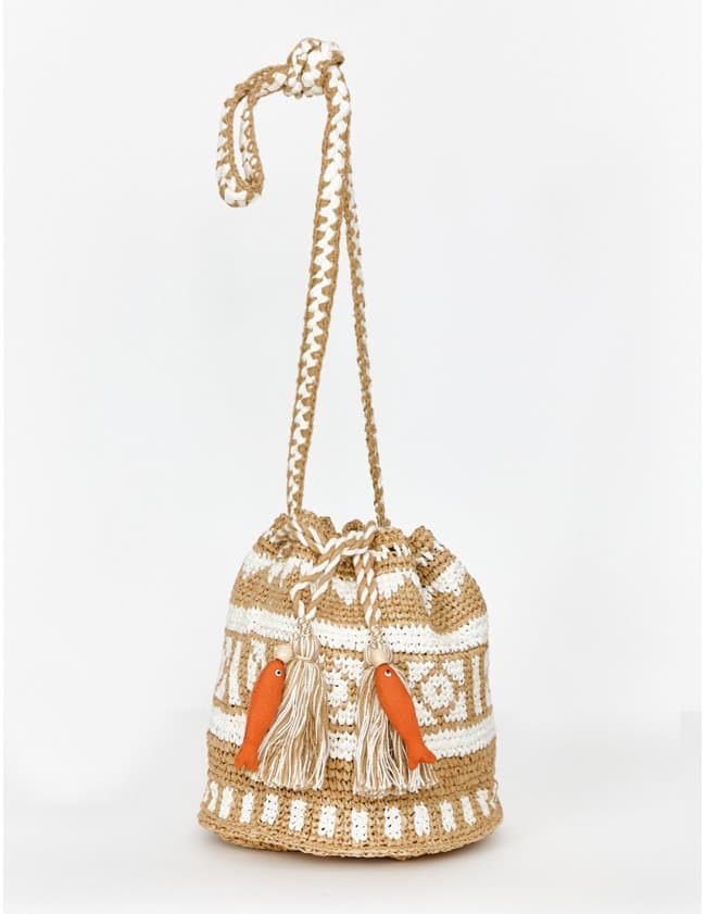 M.A.B.E APPAREL pari pouch - natural