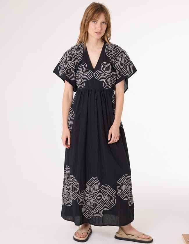 Sacrécoeur alba dress - black