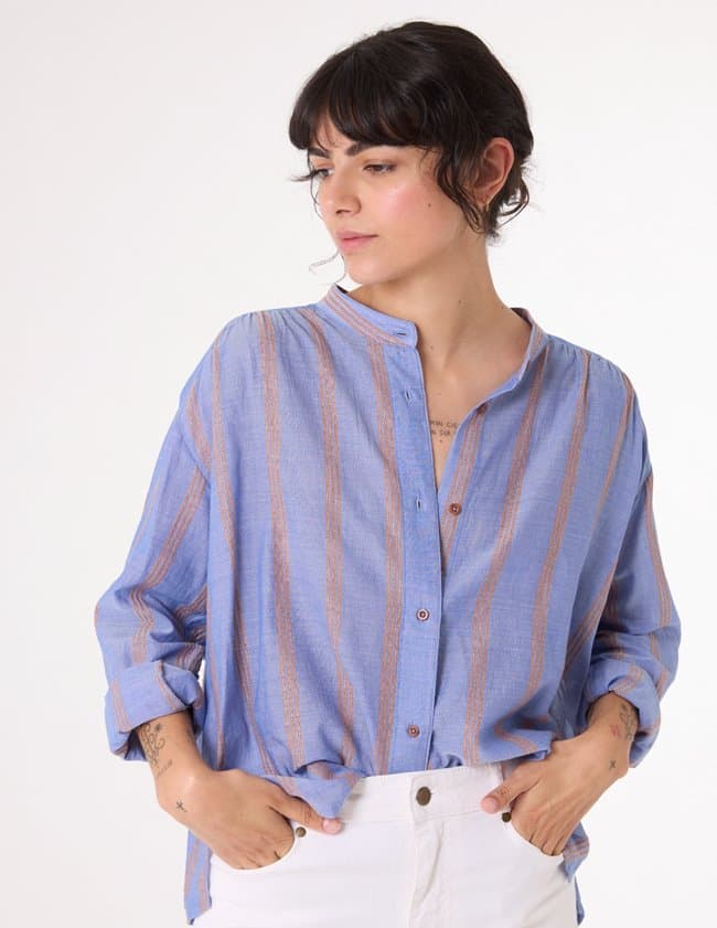 Sacrécoeur ella blouse - blue