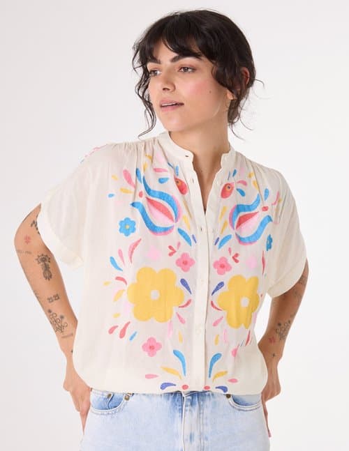 Sacrécoeur maya blouse - multi
